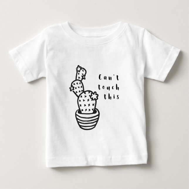 Cant Touch Cactus Tee Shirt (Framsida)