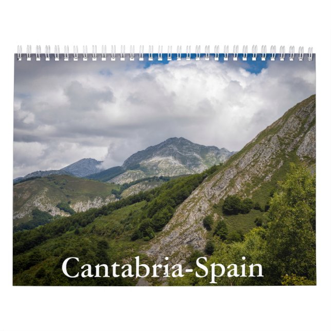 Cantabria-Spain Calendar Kalender (Omslag)