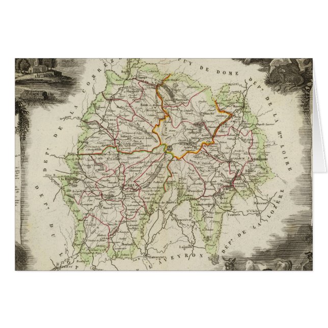 Cantaloupe Hälsningskort (Framsidan Horizontal)