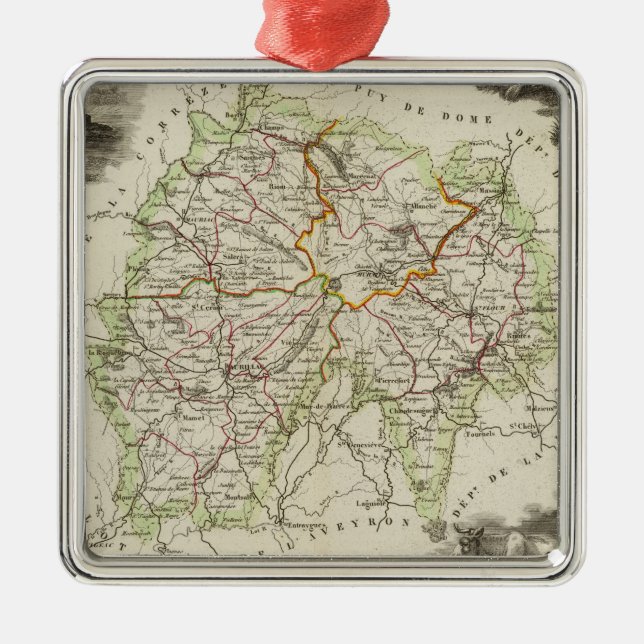 Cantaloupe Julgransprydnad Metall (Framsidan)