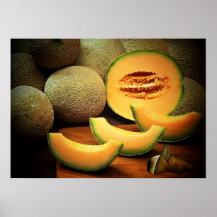 Cantaloupe-utskrift Poster