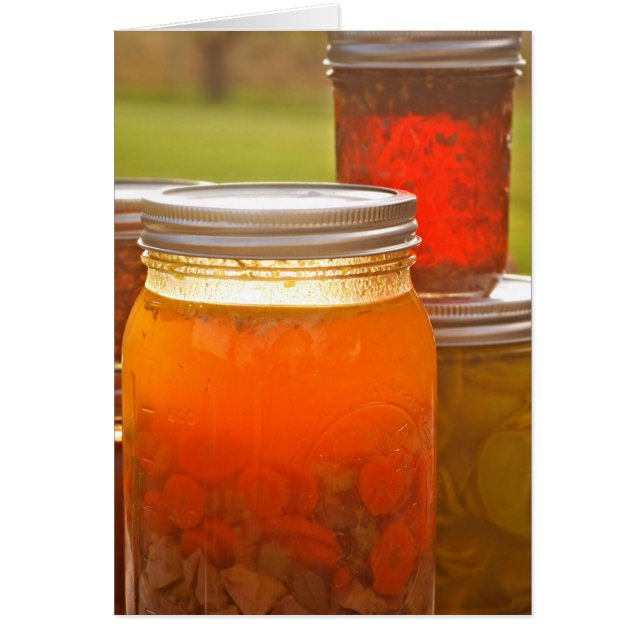 Canteras på hösten hälsningskort (Framsidan)