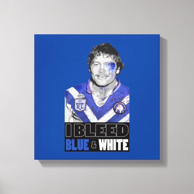 Canterbury Bulldog - Terry Lamb Canvastryck (Framsida)