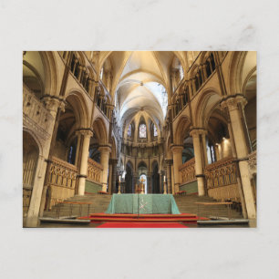 Canterbury Cathedral, Kent, Förenade kungariket Vykort