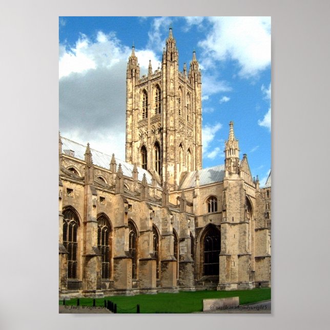 Canterbury Cathedral Poster (Framsidan)