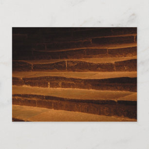 Canterbury Cathedral Steps Postcard Vykort