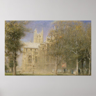 Canterbury domkyrka poster