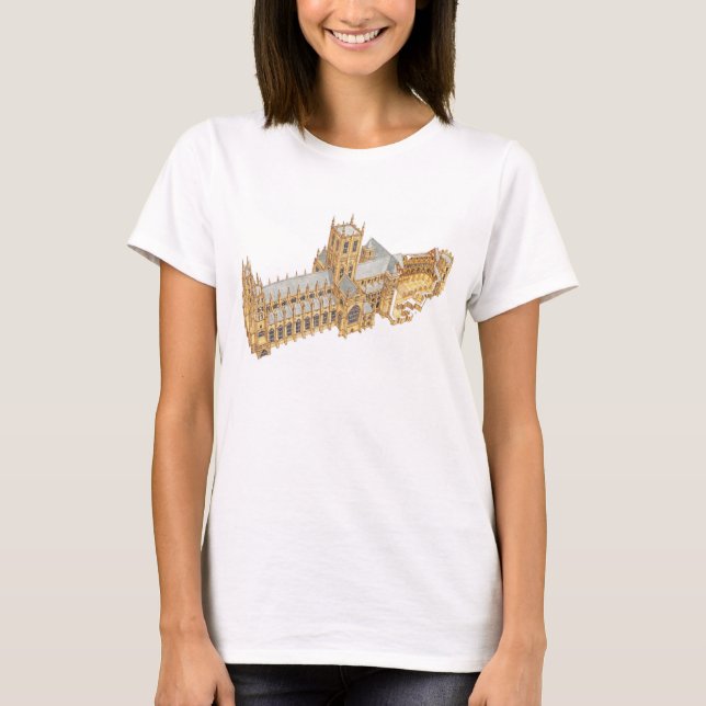 Canterbury domkyrka. Storbritannien Tee (Framsida)