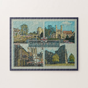 Canterbury - England - Europa - Pussel