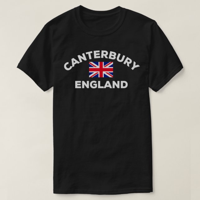 Canterbury England UK United City Union Ja T Shirt (Design framsida)