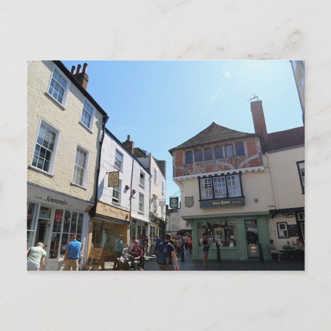 Canterbury, Kent, Förenade kungariket Vykort (Framsida)