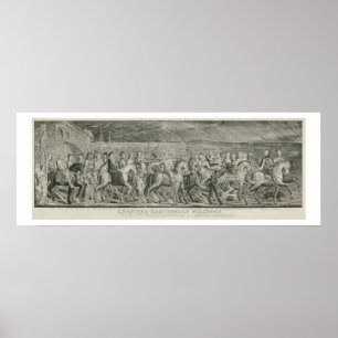 Canterbury Pilgrims av William Blake Poster