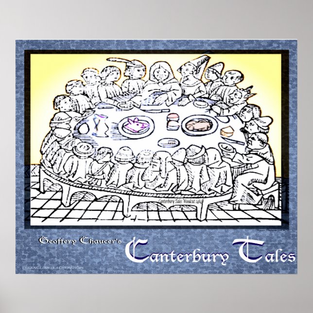 Canterbury Tales Poster (Framsidan)