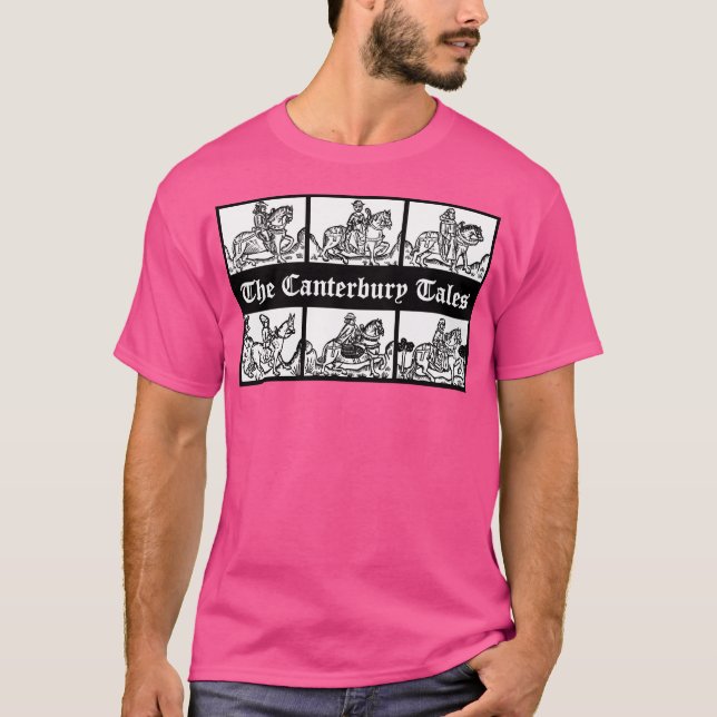 Canterbury Tales T Shirt (Framsida)