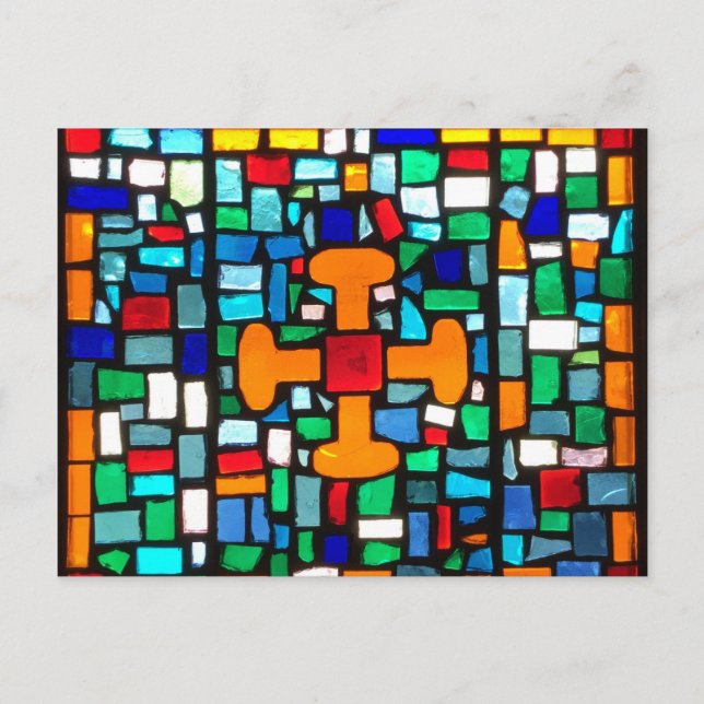 Canterbury Window Postcard Vykort (Framsida)