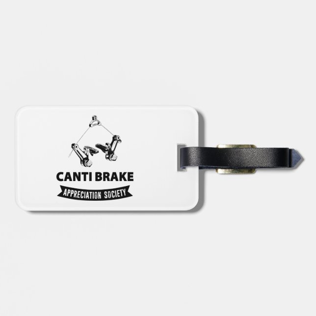 Canti-Brake Apprecition Society Bagagebricka (Baksida Vågrät)