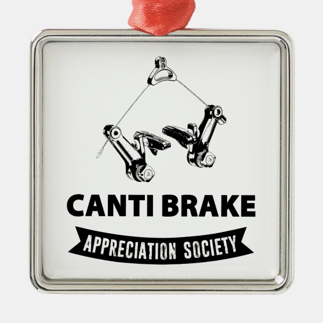 Canti-Brake Apprecition Society Julgransprydnad Metall (Framsidan)