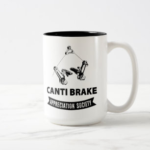 Canti-Brake Apprecition Society Två-Tonad Mugg