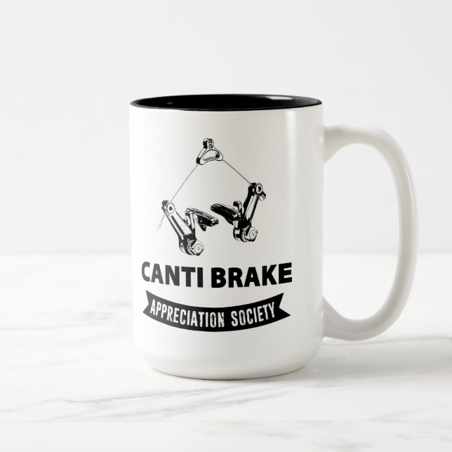 Canti-Brake Apprecition Society Två-Tonad Mugg (Höger)