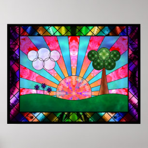 Canticle av soltrycket poster
