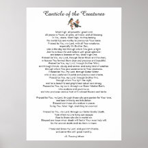 Canticle of the Creatures by St. Francis of Assisi