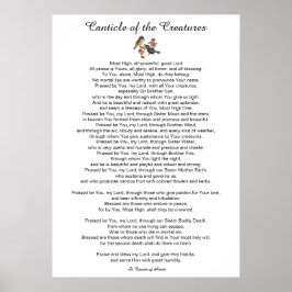 Canticle of the Creatures by St. Francis of Assisi Poster