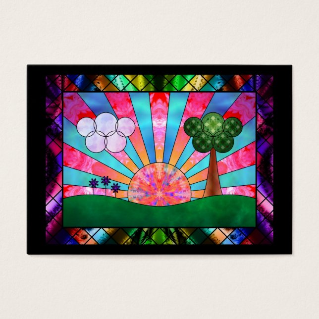 Canticle of the Sol Bokmärken Visitkort (Framsidan)