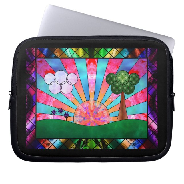 Canticle vid Sol Laptop sleeve (Framsidan)