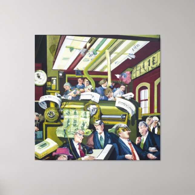 Cantillon Effect Canvastryck (Framsida)