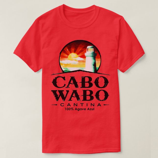 Cantina Cabo wabo  T Shirt (Design framsida)