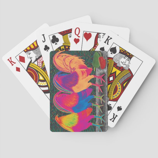 Cantina Roosters Casinokort (Baksidan)