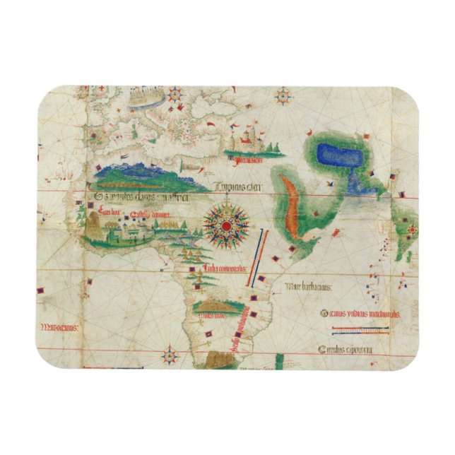 Cantino Planisphere | 1502 Magnet (Horisontell)