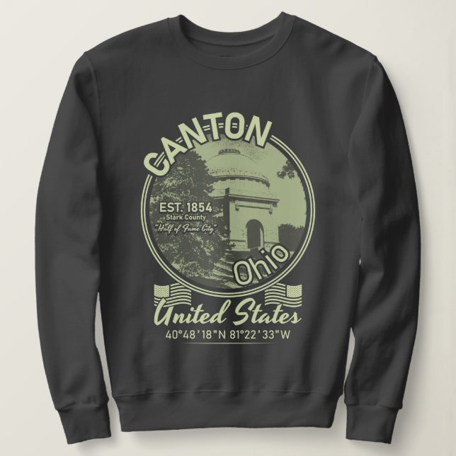 CANTON CITY - OHIO VINTAGE T SHIRT (Design framsida)
