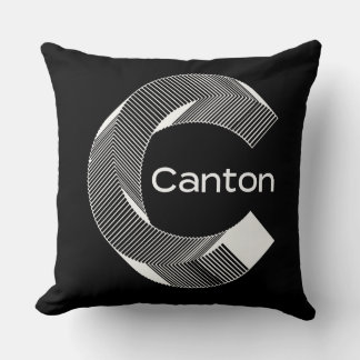 canton crypto pillow kudde
