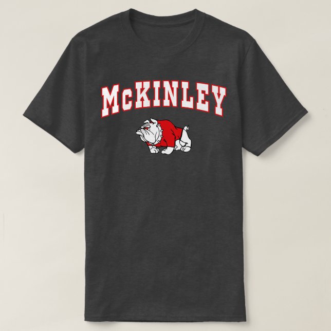 Canton McKinley High School Bulldog C2 T Shirt (Design framsida)