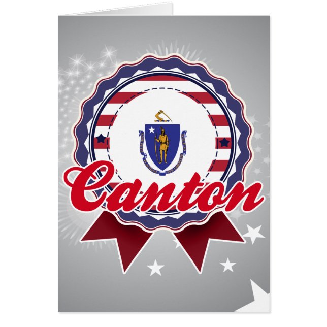 Canton MORSOR Hälsningskort (Framsidan)