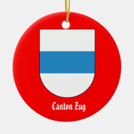Canton Zug*, Schweitz julprydnad Julgransprydnad Keramik