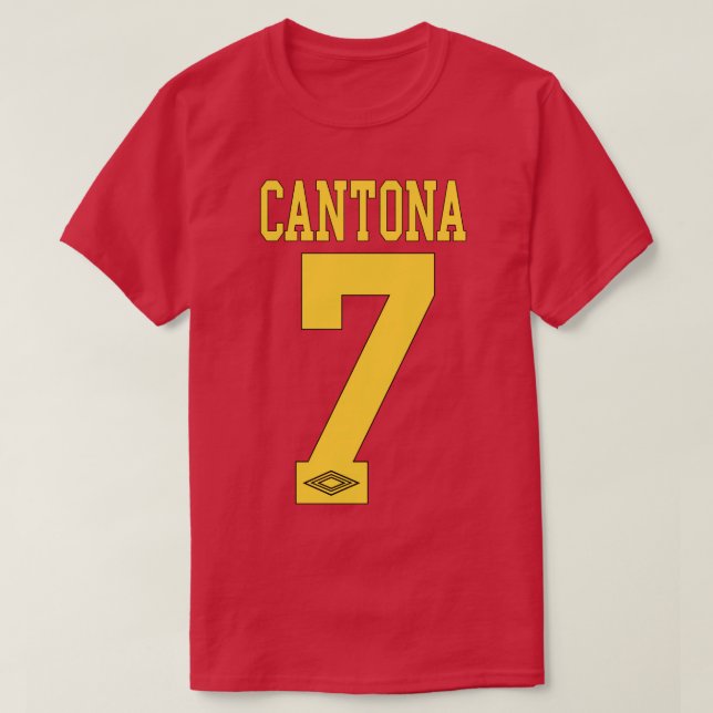 CANTONA T SHIRT (Design framsida)