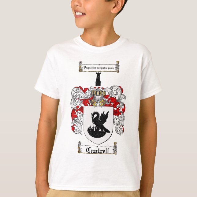 CANTRELL-FAMILJVAPENSKÖLD - CANTRELL-VAPENSKÖLD TEE SHIRT (Framsida)