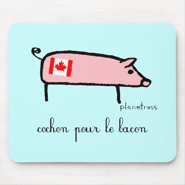 Canuck cochon musmatta (Framsidan)