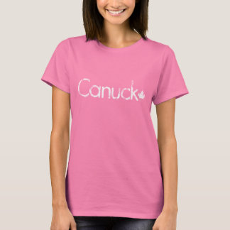 Canuck_logotyp_whitegrunge Tee Shirt