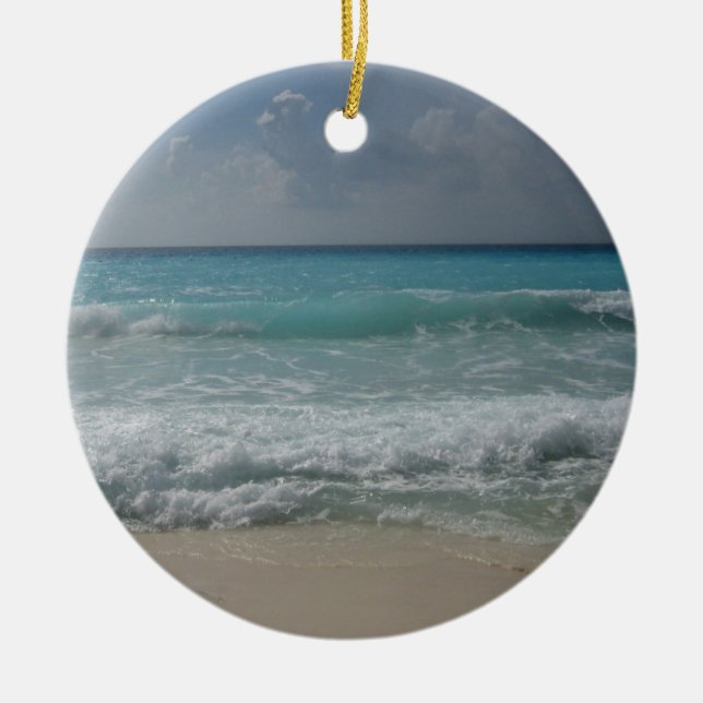 Canun vågarprydnad julgransprydnad keramik (Framsidan)