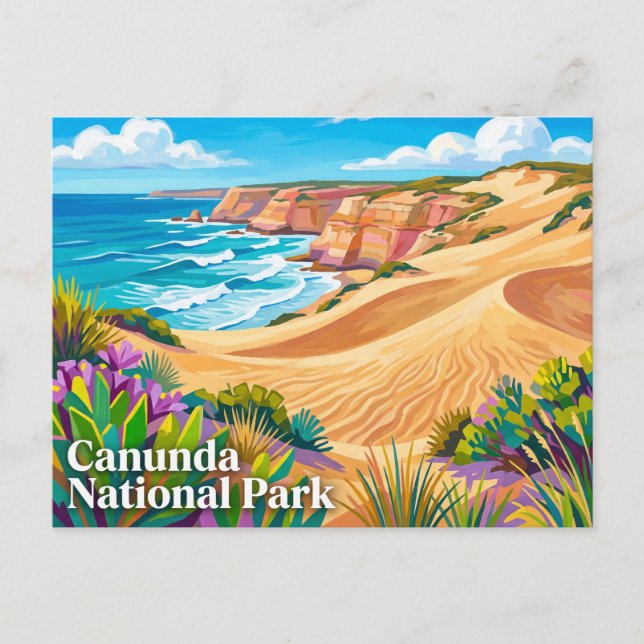 Canunda Nationalpark Australien Vykort (Framsida)