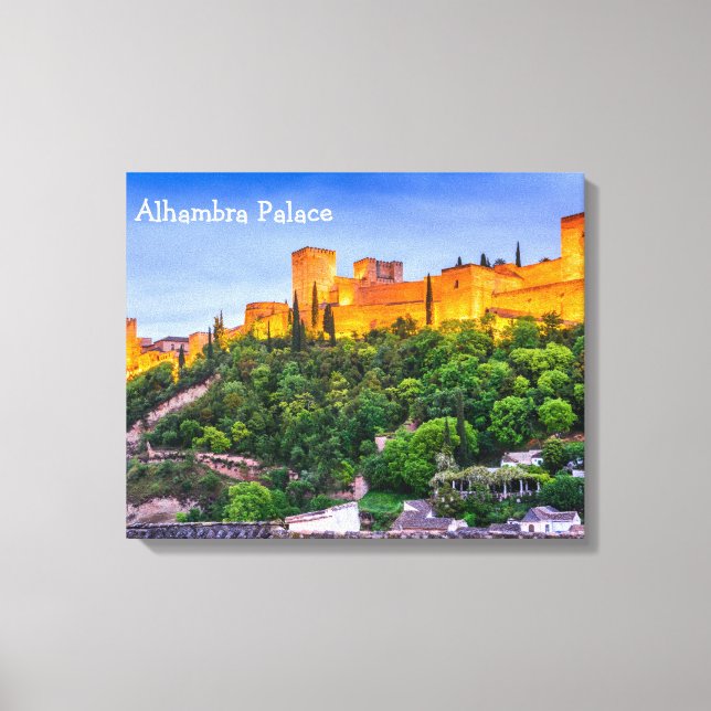 Canvas Alhambra Palace (Framsida)
