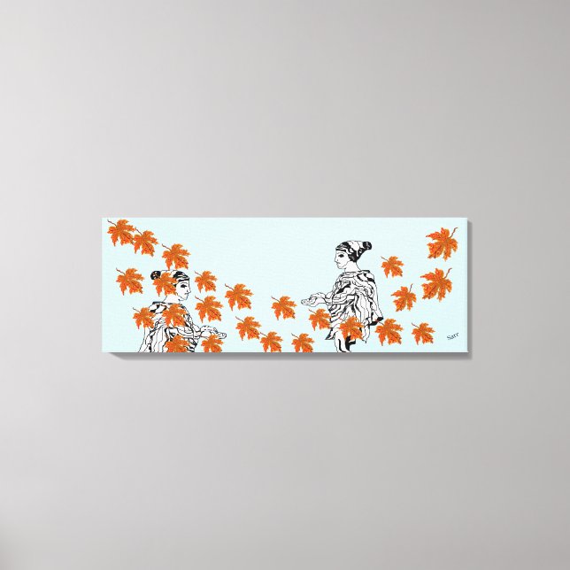 Canvas Art : Autumn Löv (Framsida)