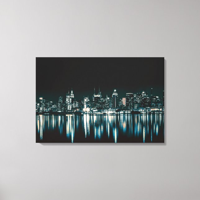 Canvas Art-City Nightscape (Framsida)