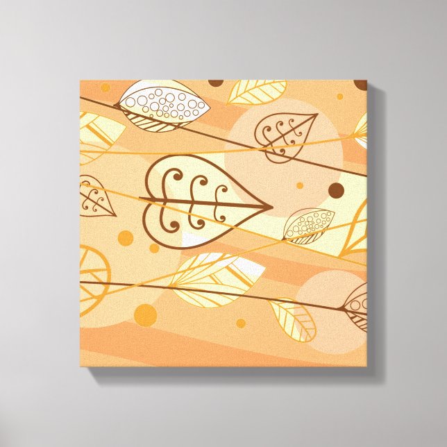 Canvas Art-Höst löv (Framsida)