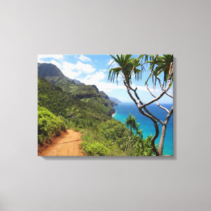 Canvas Art-Kauai Kusten
