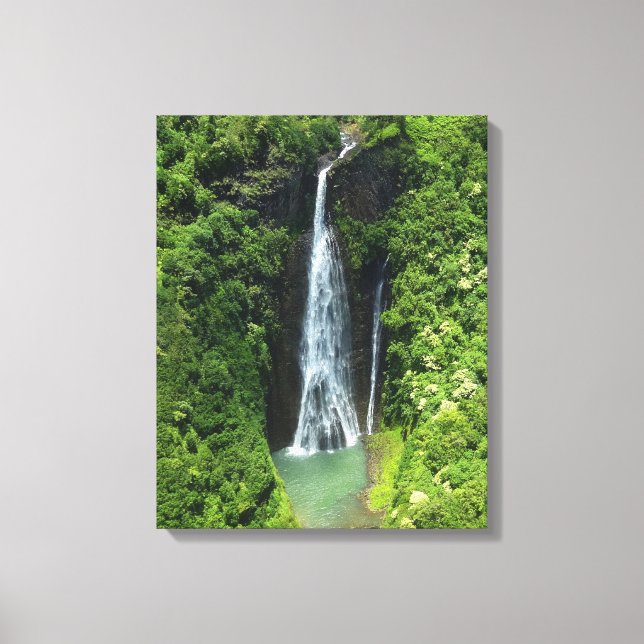 Canvas Art-Kauai Waterfall (Framsida)