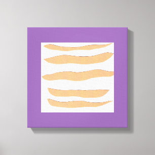 Canvas Art med Tiger Rand